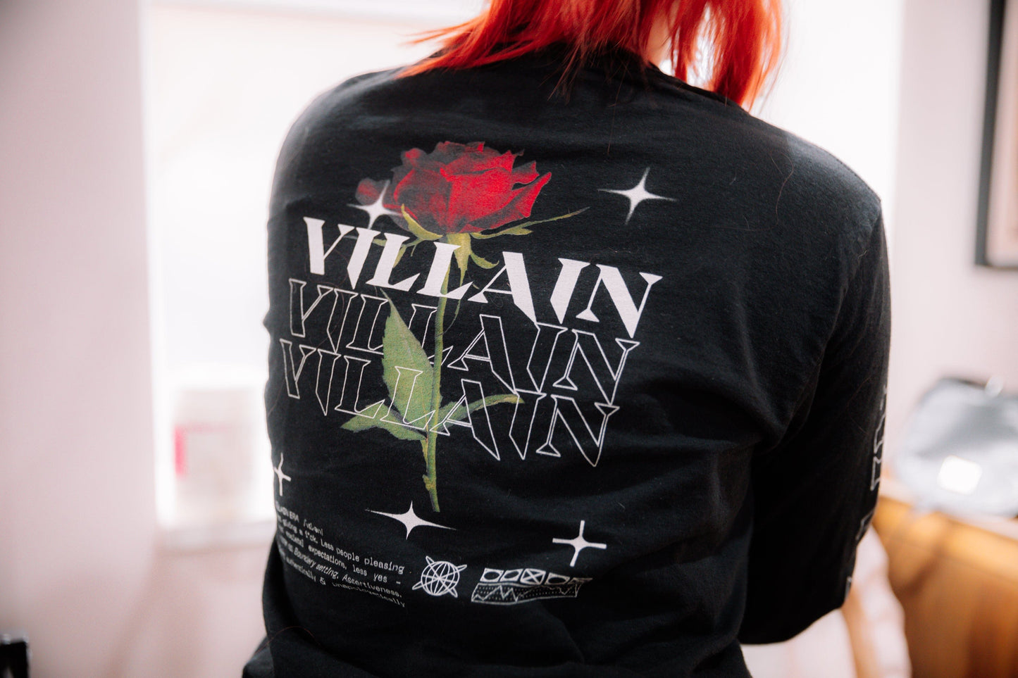 VILLAIN Aesthetics Villain Era Long Sleeve Tee