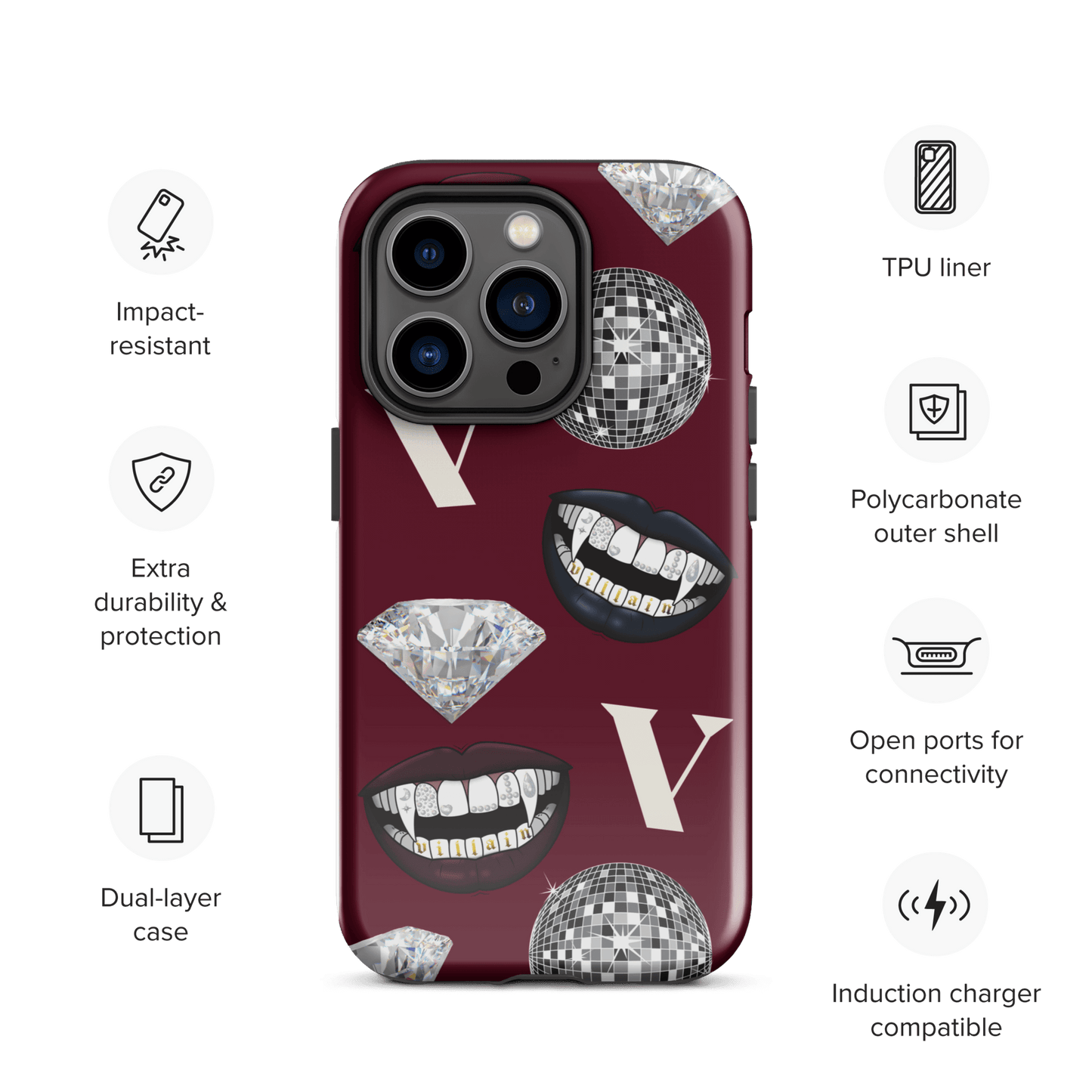 VILLAIN Aesthetics VILLAIN Tough Case for iPhone®