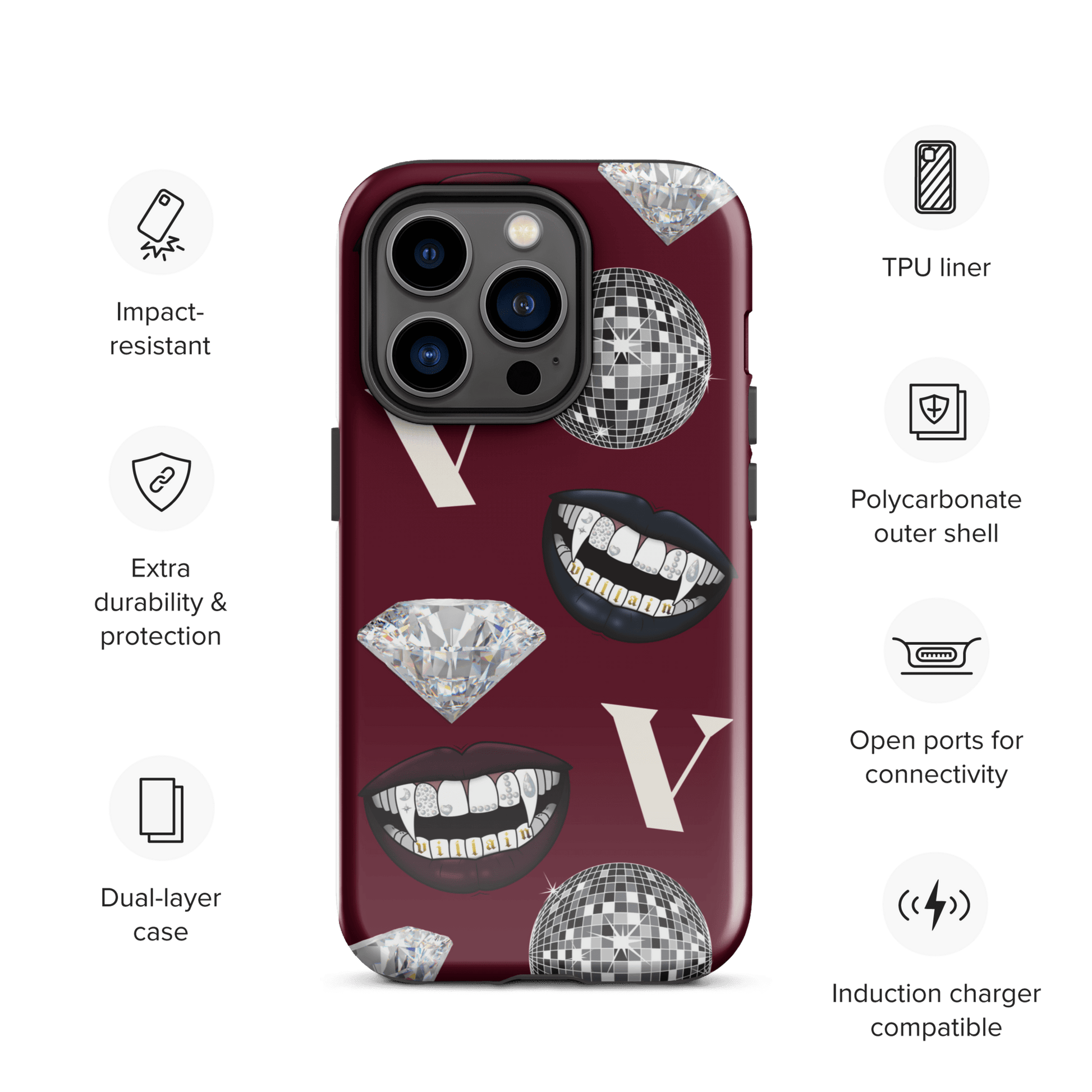 VILLAIN Aesthetics VILLAIN Tough Case for iPhone®