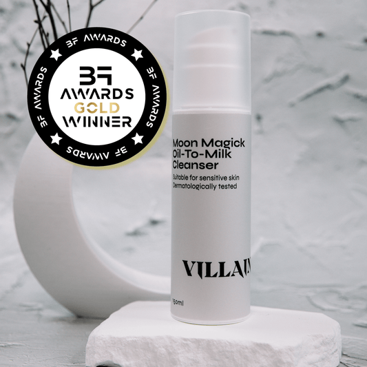 VILLAIN Skin Moon Magick Oil-To-Milk Cleanser 150ml (GOLD PRIZE WINNER) Moon Magick Oil-To-Milk Cleanser 150ml (GOLD PRIZE WINNER)