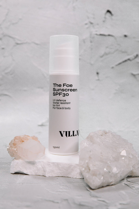 VILLAIN Skin skincare The Fae Mineral Sunscreen SPF30 (no tint) 150ml The Fae Mineral Sunscreen SPF30 (no tint) 150ml