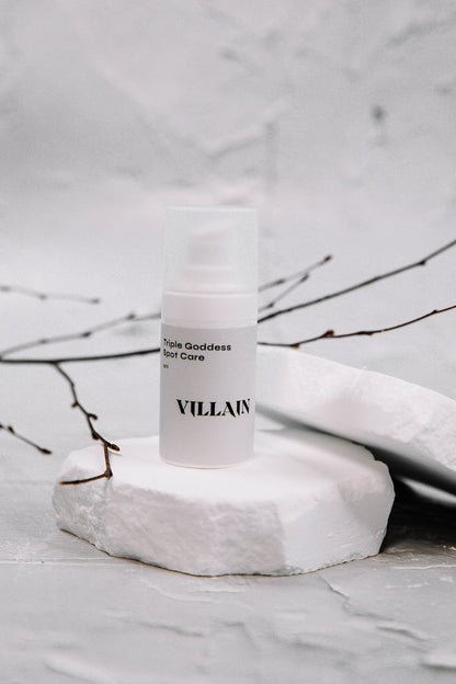 VILLAIN Skin skincare Triple Goddess Acne Spot Serum 15ml Triple Goddess Acne Spot Serum 15ml