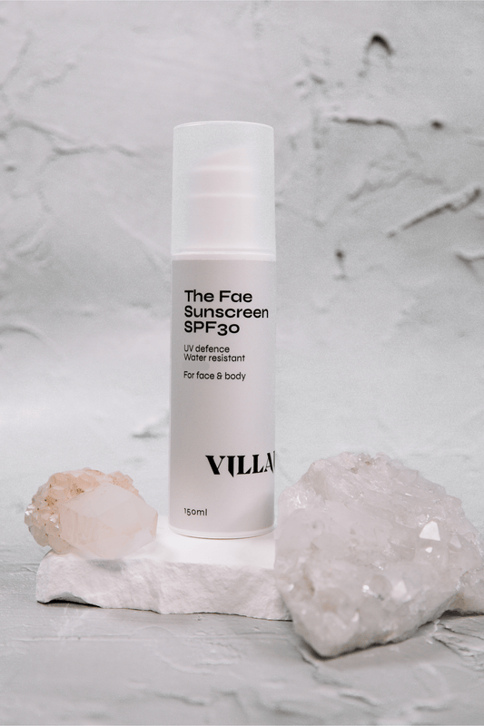 VILLAIN Skin The Fae Sunscreen SPF30 (with tint) 30ml The Fae Sunscreen SPF30 (with tint) 30ml